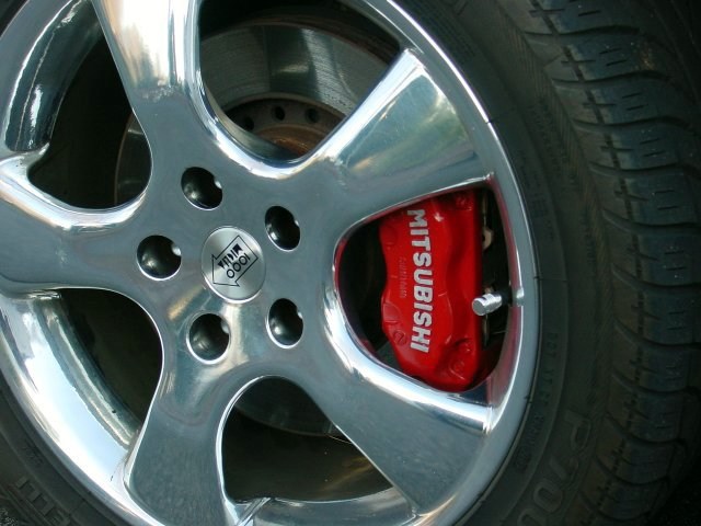 Red Front Calipers