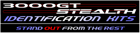 3000GT/Stealth Identification Kits